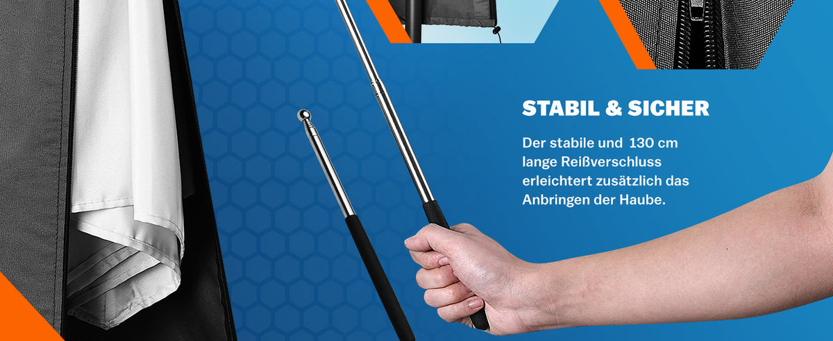 Copertura ombrellone antracite Ø 350cm