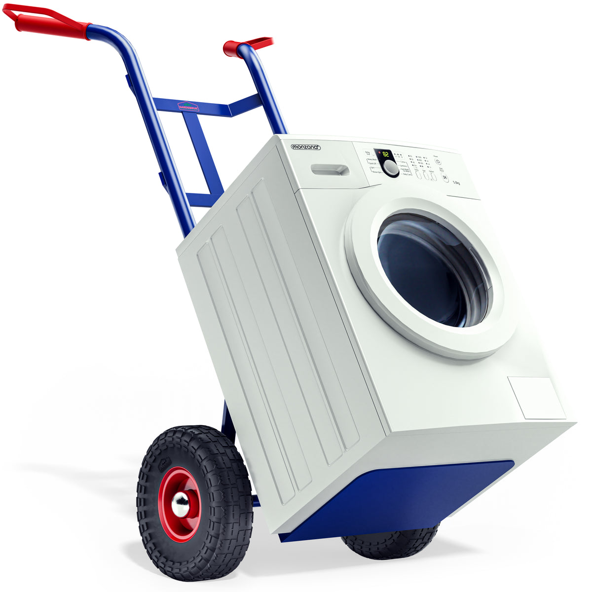 Carrello portapacchi pieghevole blu 200kg
