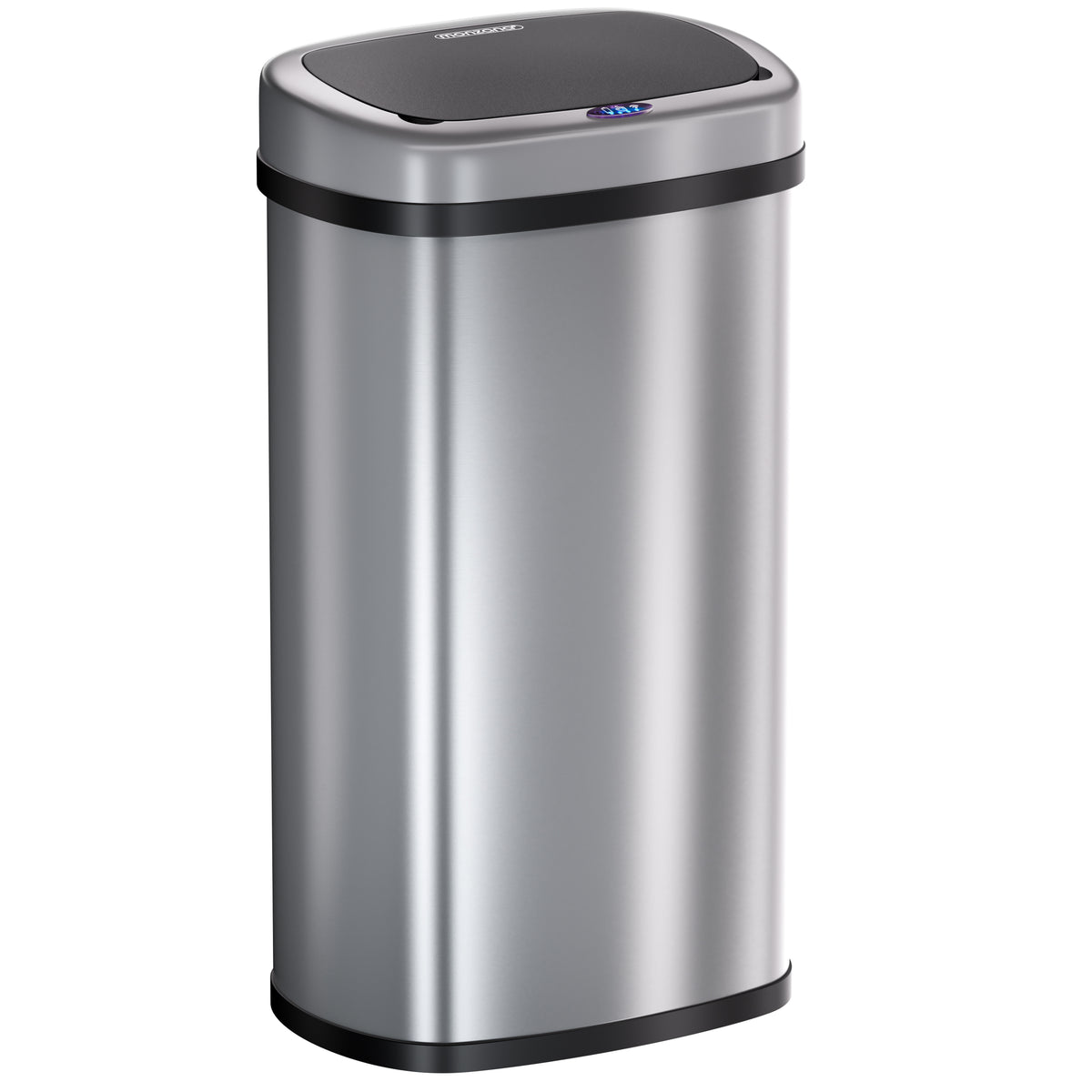 Cestino a sensore in acciaio inox 50L
