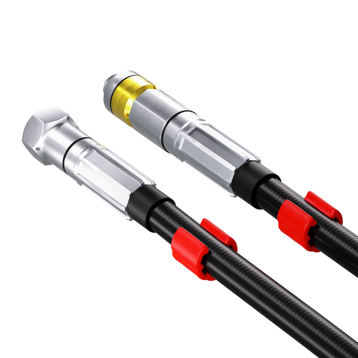 Sonda spurgatubi con 4 Adattatori 15m