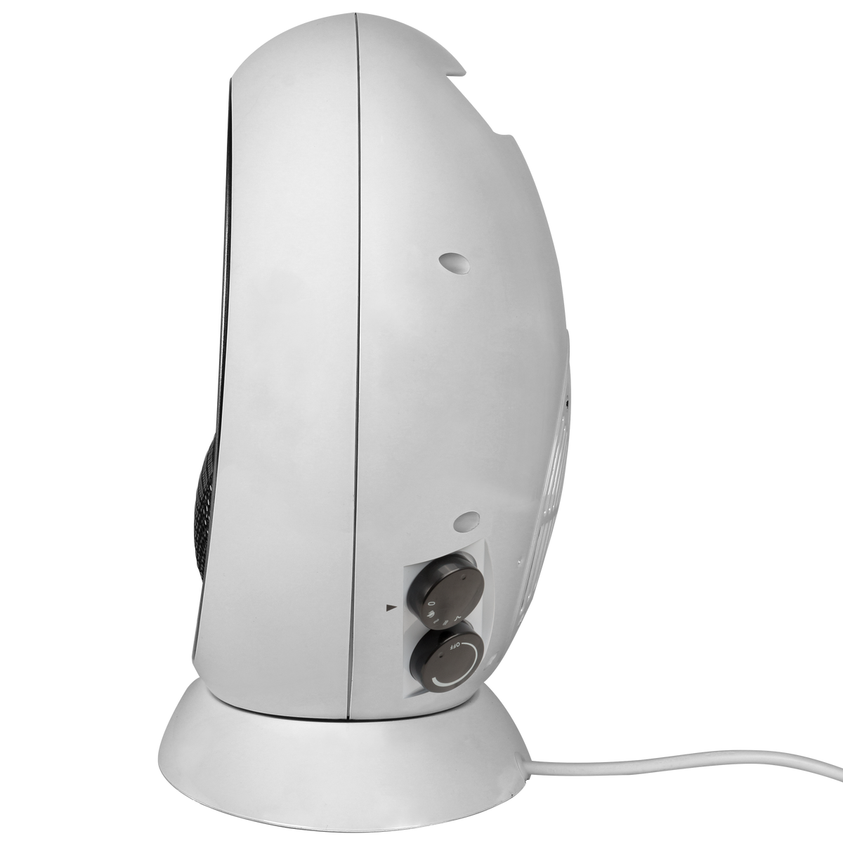 Termoventilatore effetto camino 1500 W bianco
