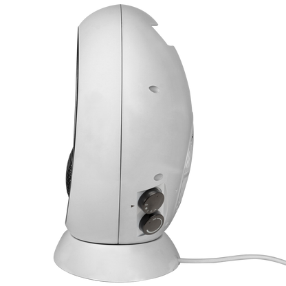 Termoventilatore effetto camino 1500 W bianco