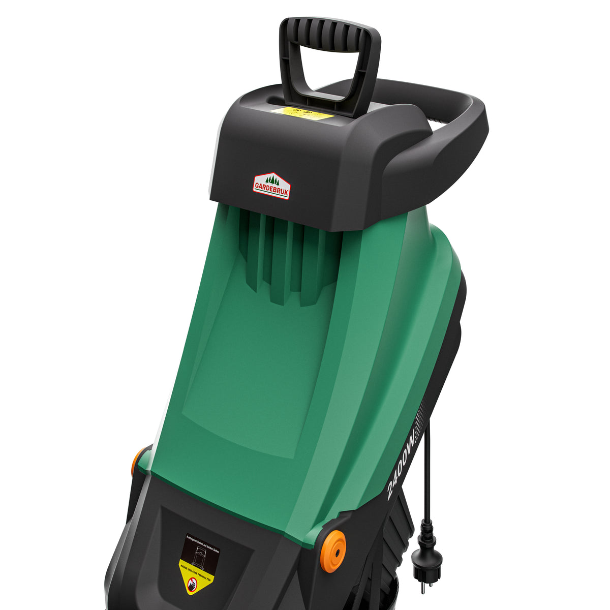 Trituratore elettrico 3100W contenitore di raccolta 50L