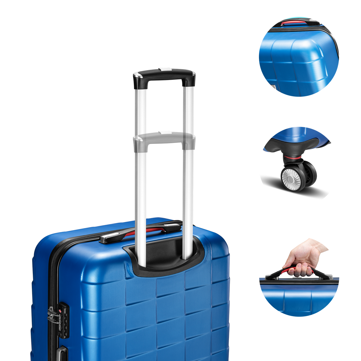 Set 3x Tolley Exopack 40l, 80l, 105l