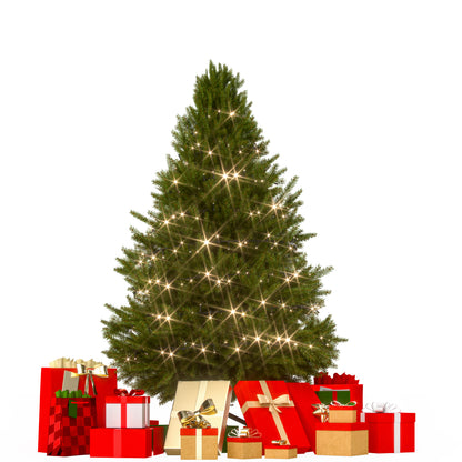 Albero di Natale 140cm con lucine