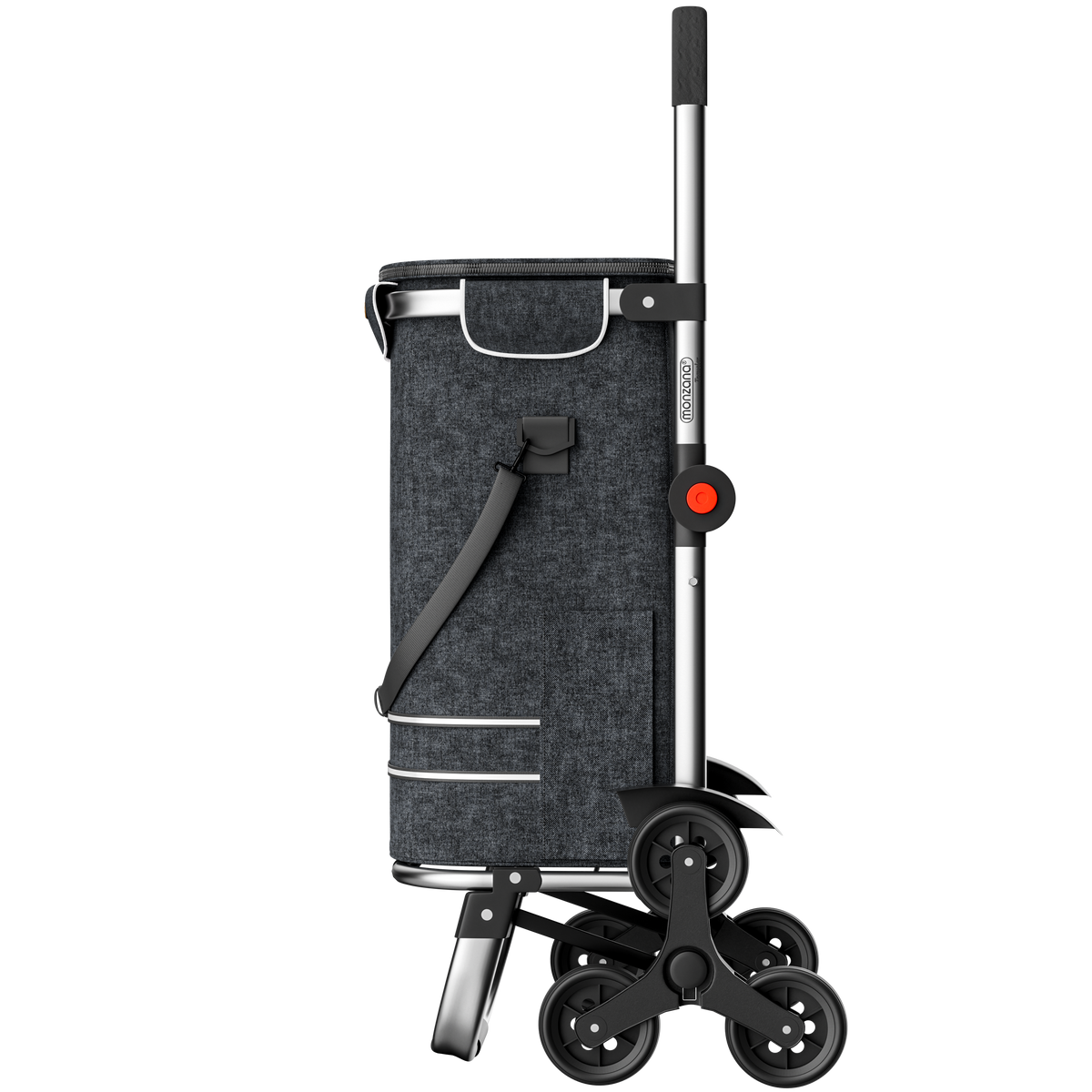 Carrellino della spesa 2in1 Nero