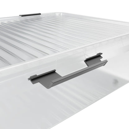 Contenitore di Plastica 4 pz 60x40x17cm 30L