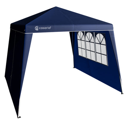 Set 2 x Gazebo da giardino Capri blu 3x3m