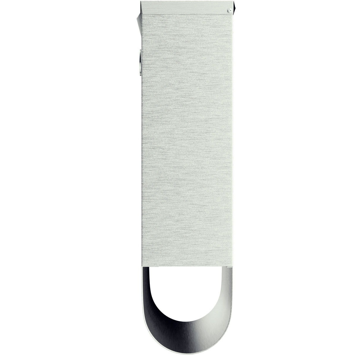 Cassetta postale acciaio inox 30,5x8,5x33,5cm