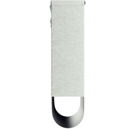 Cassetta postale acciaio inox 30,5x8,5x33,5cm