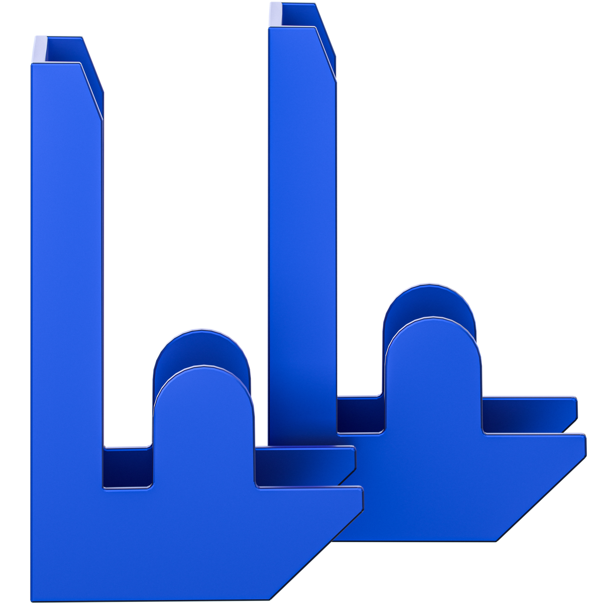 Scaffalatura pesante senza bulloni blu 180x70x40cm zincata 875kg
