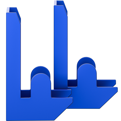 Scaffalatura pesante senza bulloni blu 180x70x40cm zincata 875kg