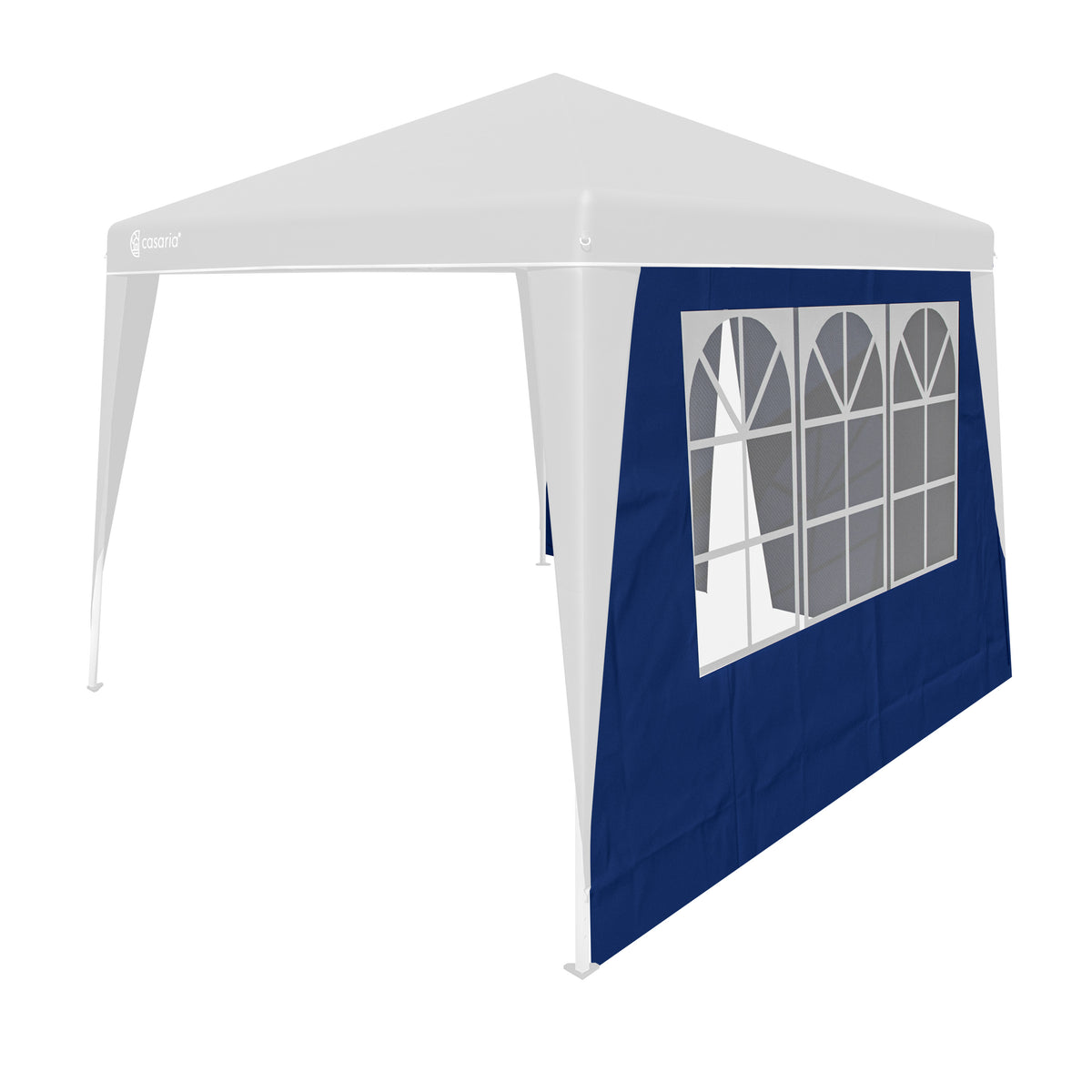Set 2 x Gazebo da giardino Capri blu 3x3m