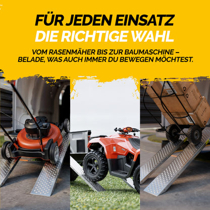 Set 2 x Rampe di carico max 400kg