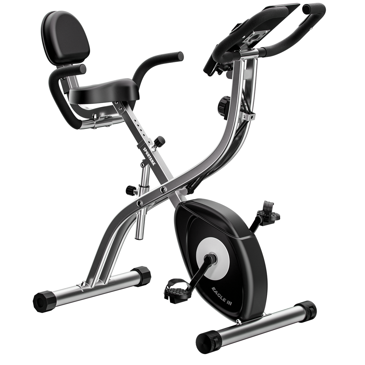 Bicicletta fitness Eagle 3 pieghevole con sensori