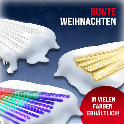 Luci di natale LED pioggia di diamanti blu