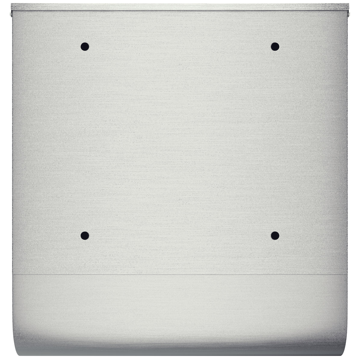 Cassetta postale acciaio inox 30,5x8,5x33,5cm