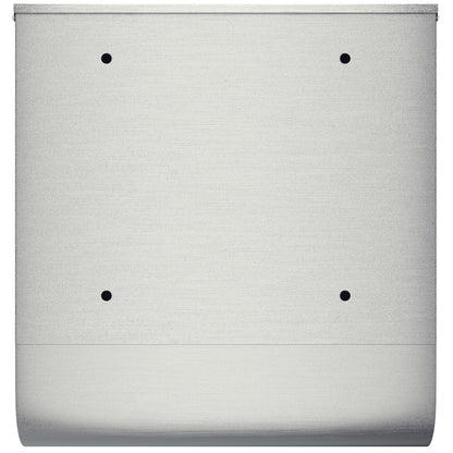 Cassetta postale acciaio inox 30,5x8,5x33,5cm