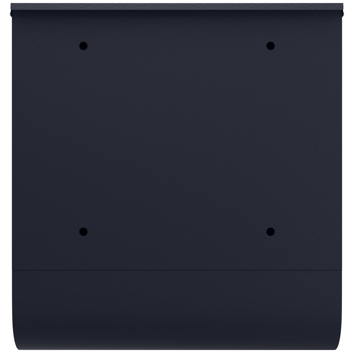 Cassetta postale antracite acciaio 30,5x8,5x33,5cm