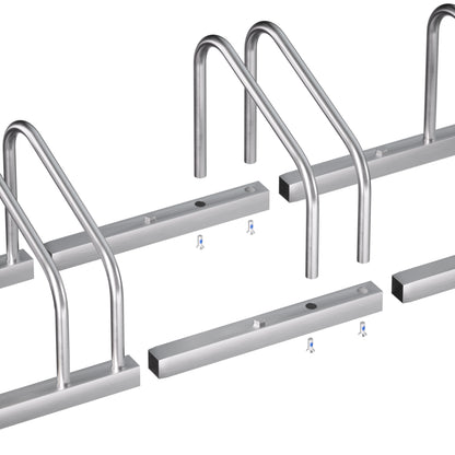 Rastrelliera per 2 bici route 50x32x27cm