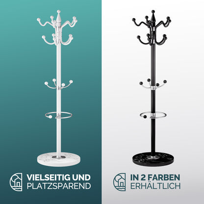 Appendiabiti Bianco 173 cm curvo