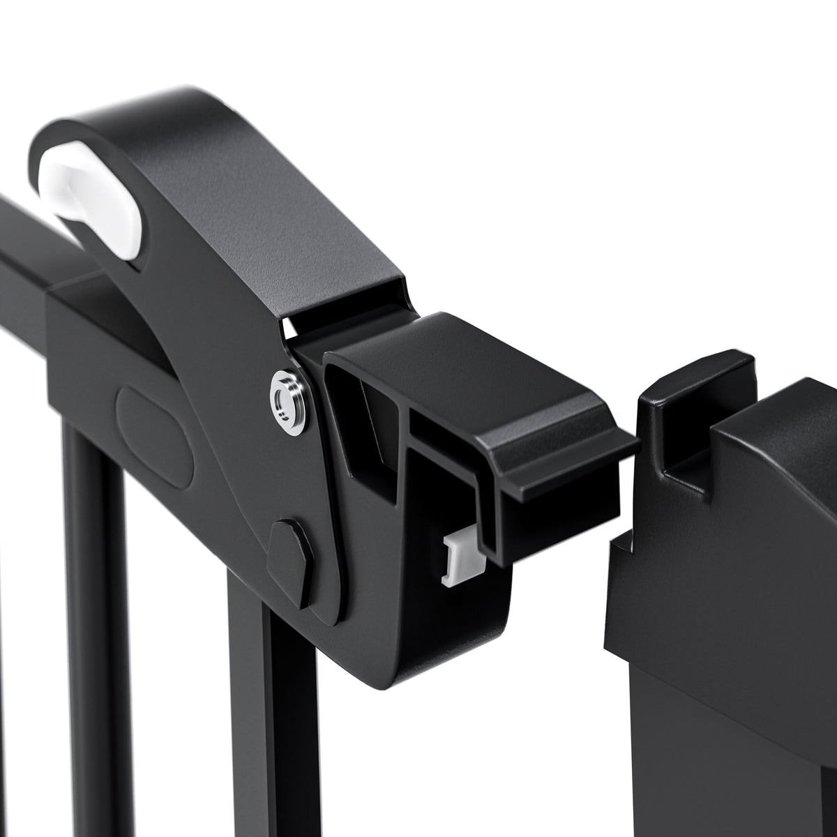 Griglia di sicurezza per caminetto metallo nero 306x77cm pieghevole