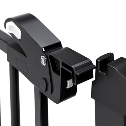 Griglia di sicurezza per caminetto metallo nero 306x77cm pieghevole
