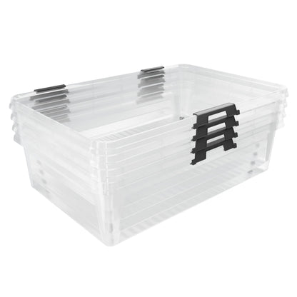 Contenitore di Plastica 2 pz 60x40x17cm 30L