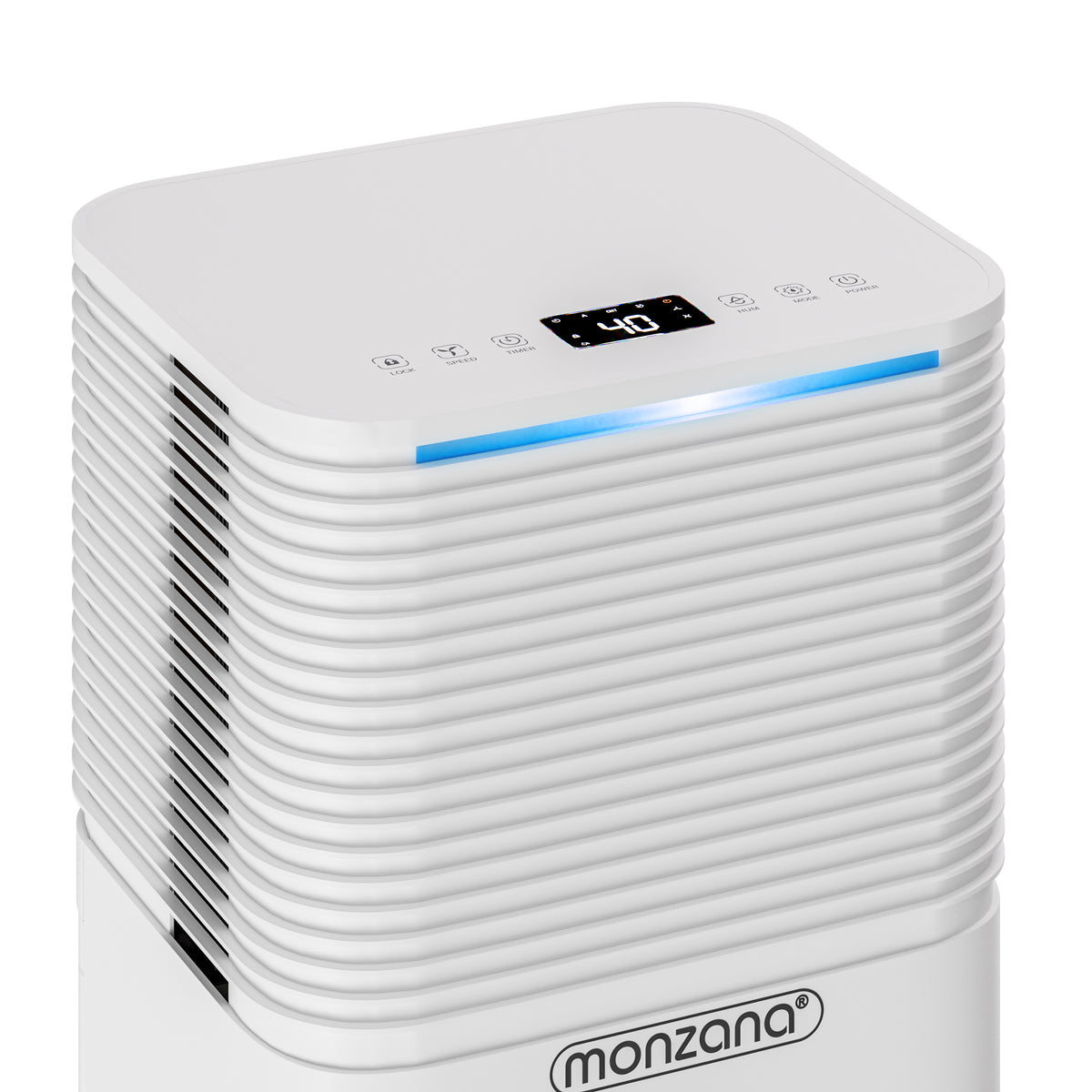 Deumidificatore elettrico 44,5x25,5x22cm 12L timer 24 ore
