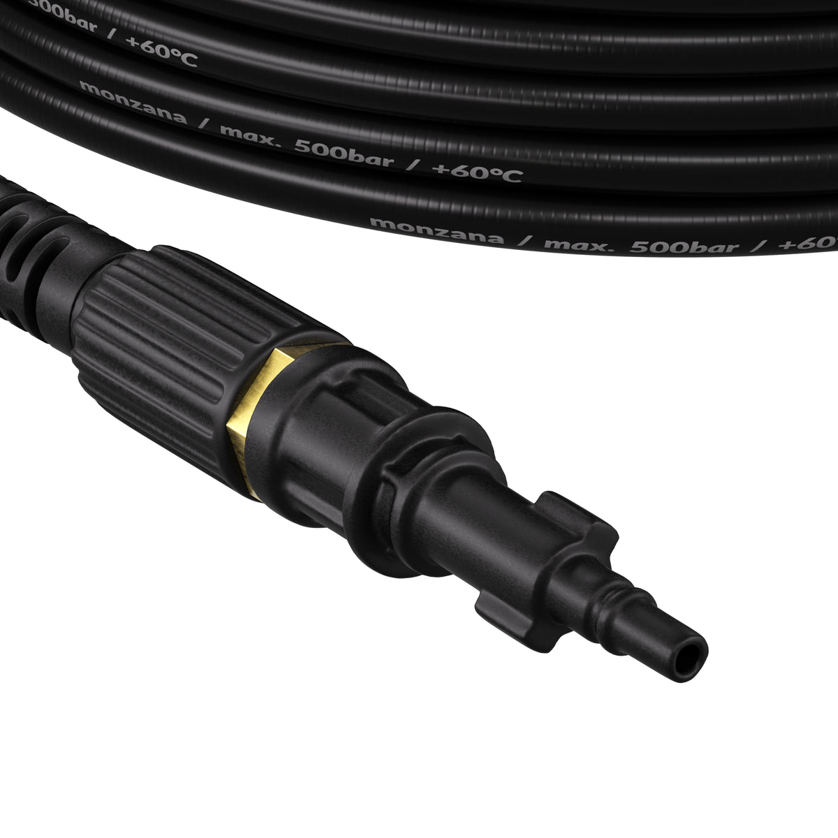 Tubo per pulizia tubature Premium set 5pz 15m 200 bar