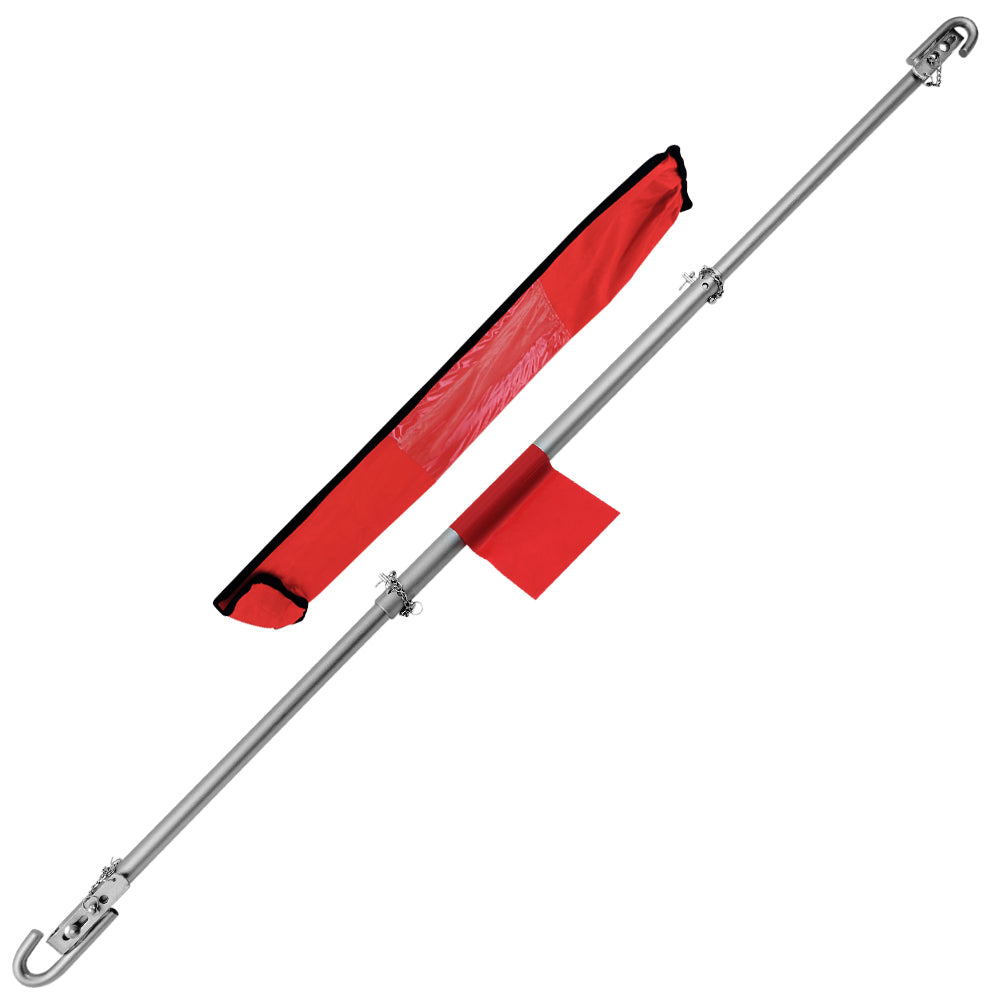 Barra di traino auto 3 pezzi 1,8m