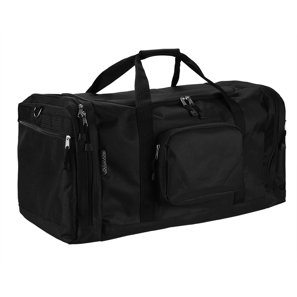 Borsone da palestra nero 90l 70x35x35cm
