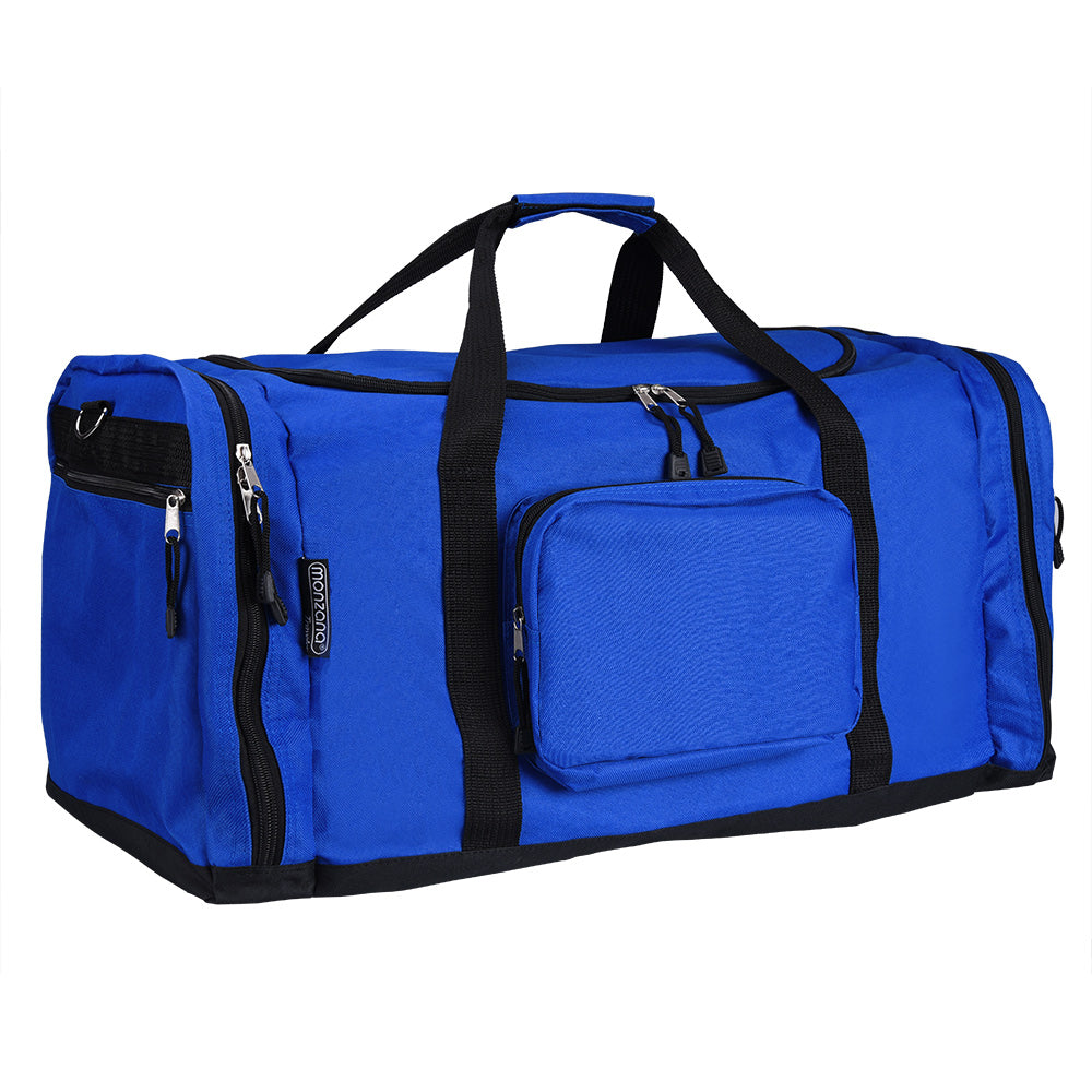 Borsone da palestra blu 90l 70x35x35cm