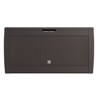 Baule da giardino Rato marrone 119x48x60cm