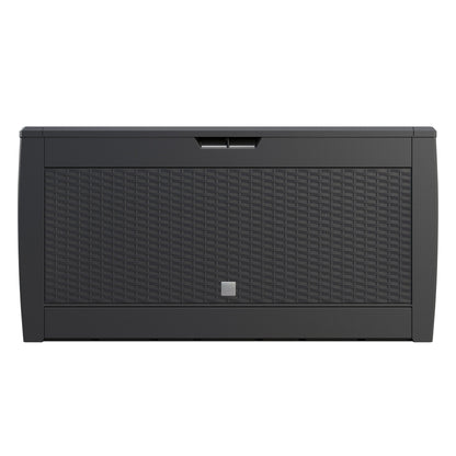 Baule da giardino Rato antracite 119x48x60cm