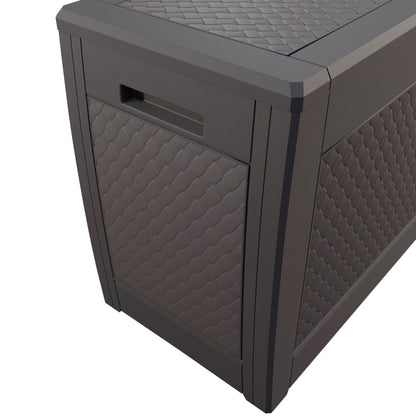 Baule da giardino Matuba marrone 119x48x60cm