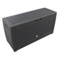 Baule da giardino Matuba antracite 119x48x60cm