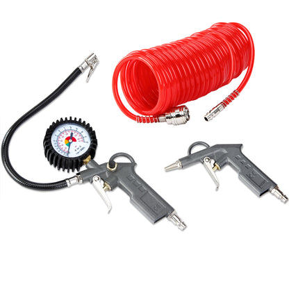 Set Compressore ad aria 3 pezzi