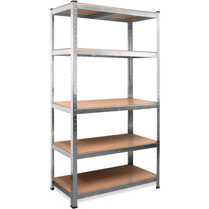 Set 2x Scaffali metallici 875kg metallo 180x90x40cm