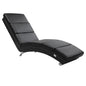 Poltrona relax London nera similpelle