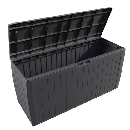 Baule da giardino Board Plus antracite 116x47x60cm