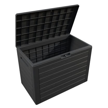 Baule da giardino Lille antracite 78x43,8x55cm
