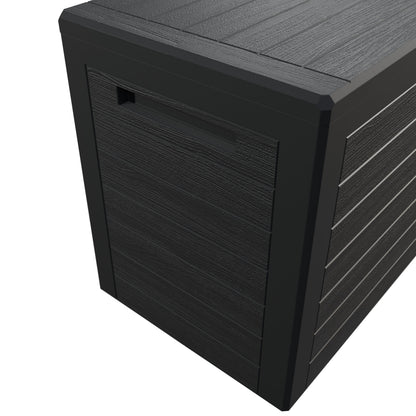 Baule da giardino Lille antracite 78x43,8x55cm