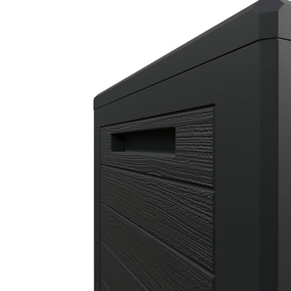 Baule da giardino Lille antracite 78x43,8x55cm