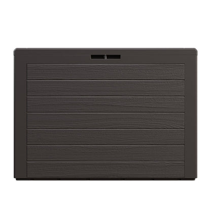 Baule da giardino Lille marrone 78x43,8x55cm