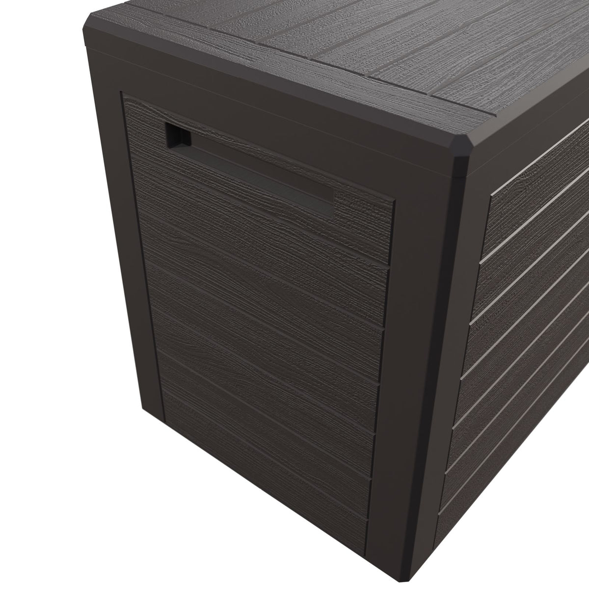 Baule da giardino Lille marrone 78x43,8x55cm