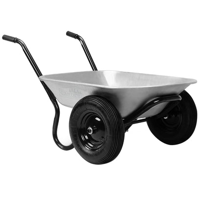 Carriola in  acciaio zincato 150 kg 100 litri