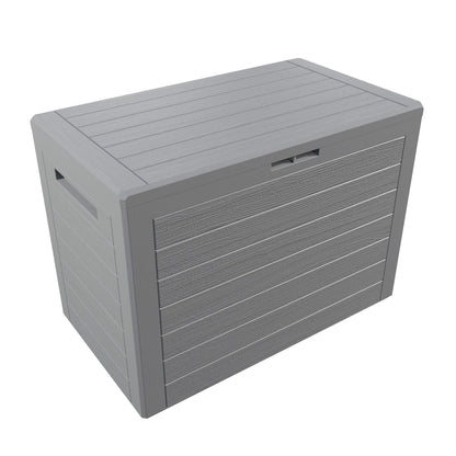 Baule da giardino Lille grigio 78x43,8x55cm