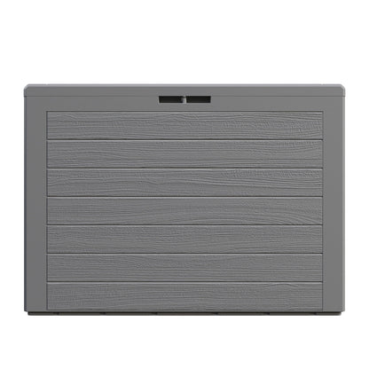Baule da giardino Lille grigio 78x43,8x55cm