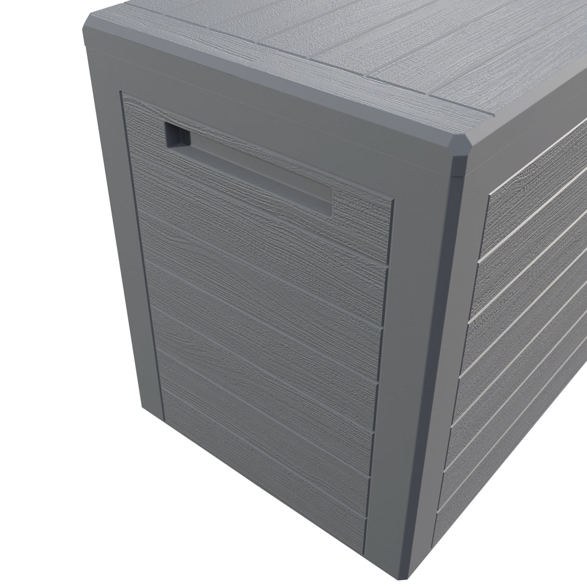 Baule da giardino Lille grigio 78x43,8x55cm